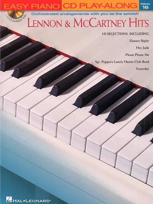 Easy Piano CD Play-Along Volume 16: Lennon And McCartney Hits
