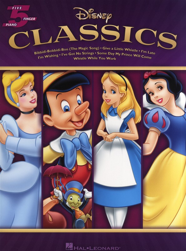 5 Finger Piano Songbook: Disney Classics