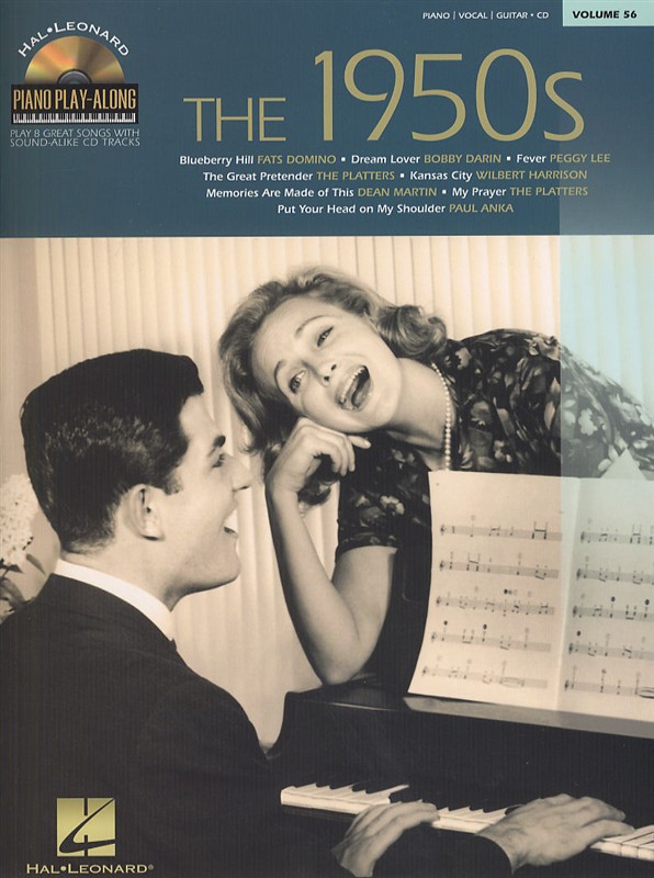 Piano Play-Along Volume 56: The 1950s (Book and CD)