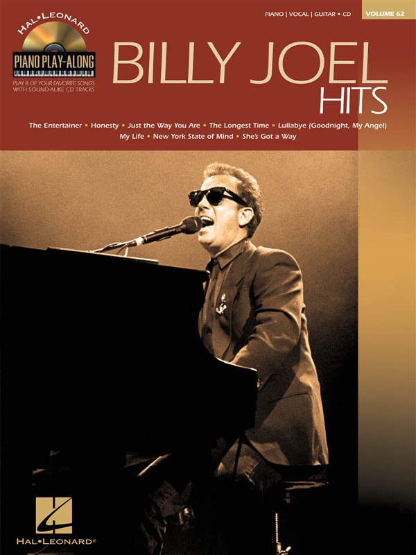 Piano Play-Along Volume 62: Billy Joel Hits