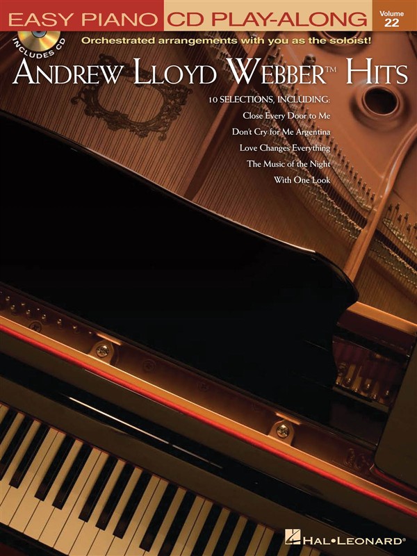 Easy Piano CD Play-Along Volume 22: Andrew Lloyd Webber Hits