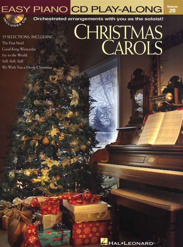 Easy Piano CD Play-Along Volume 28: Christmas Carols