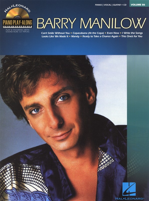 Piano Play-Along Volume 86: Barry Manilow