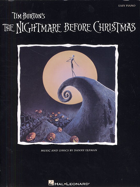 Danny Elfman: The Nightmare Before Christmas (Easy Piano)