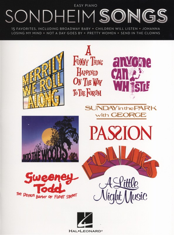 Stephen Sondheim: Sondheim Songs For Easy Piano