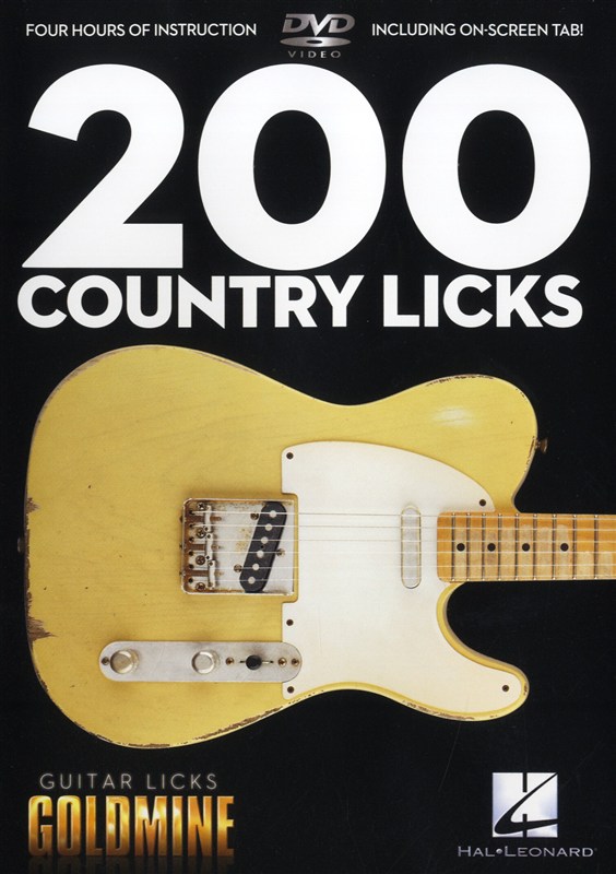 200 Country Licks - Guitar Licks Goldmine