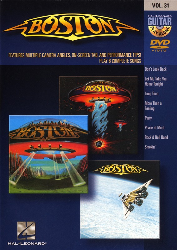 Guitar Play-Along DVD Volume 31: Boston