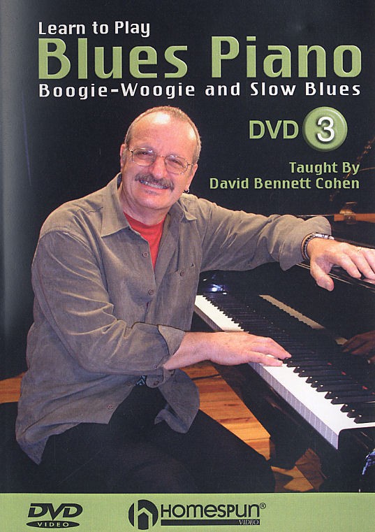 Learn To Play Blues Piano: Boogie Woogie And Slow Blues 3 (DVD)