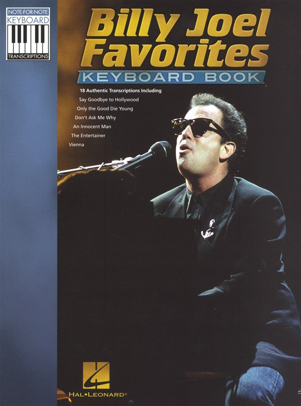 Billy Joel: Favorites - Keyboard Book