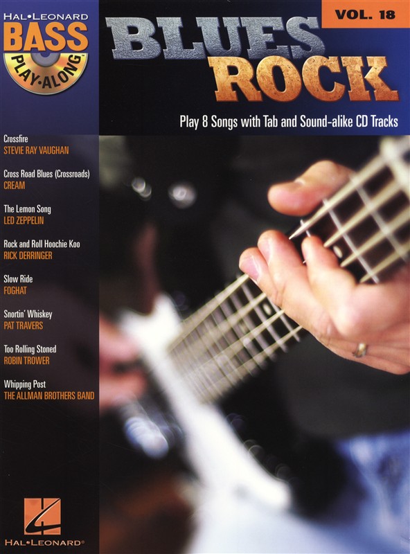 Bass Play-Along Volume 18: Blues Rock