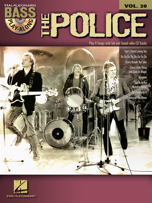 Bass Play-Along Volume 20:The Police