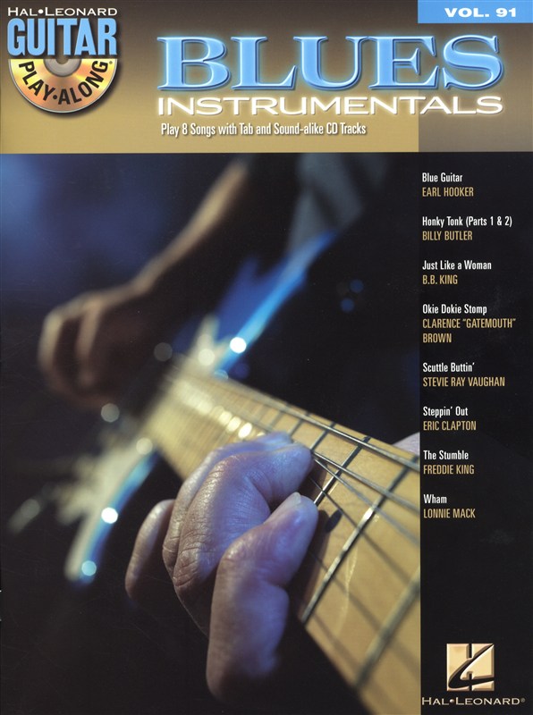 Guitar Play-Along Volume 91: Blues Instrumentals