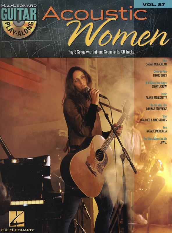 Guitar Play-Along Volume 87: Acoustic Women