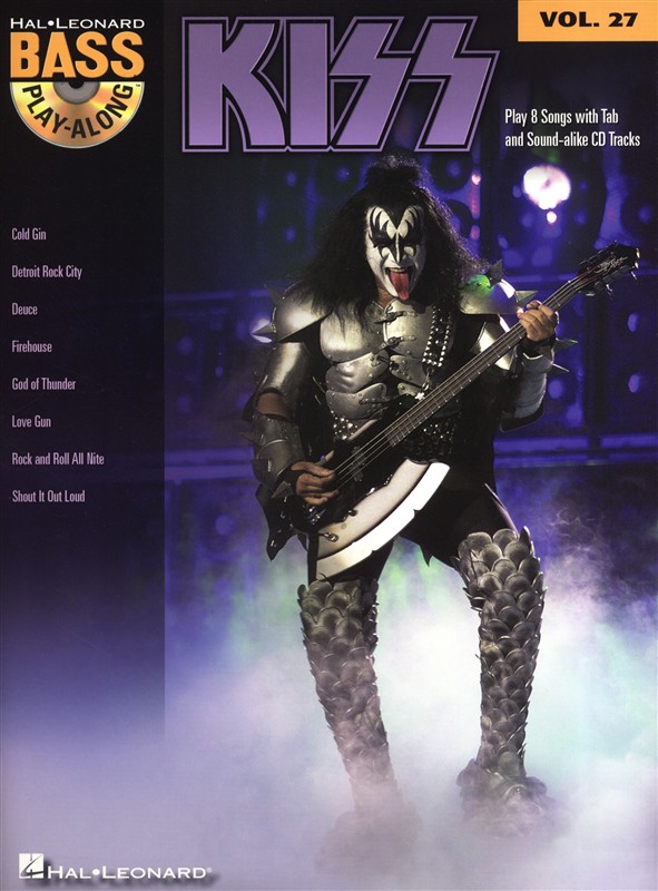 Bass Play-Along Volume 27: Kiss