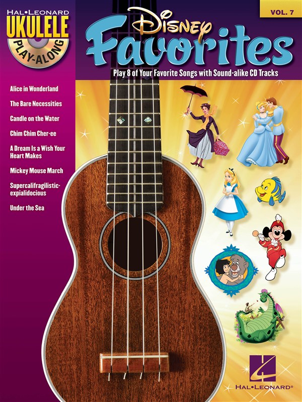 Ukulele Play-Along Volume 7: Disney Favourites