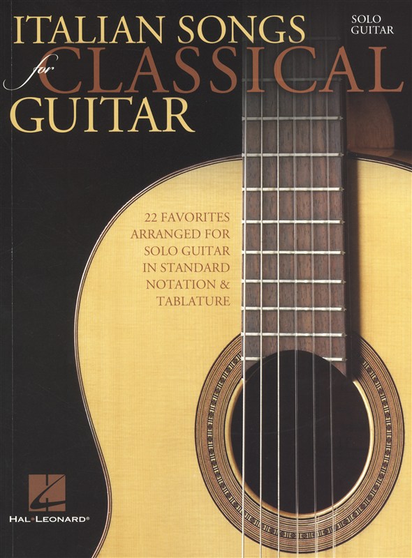 Italian Songs For Classical Guitar