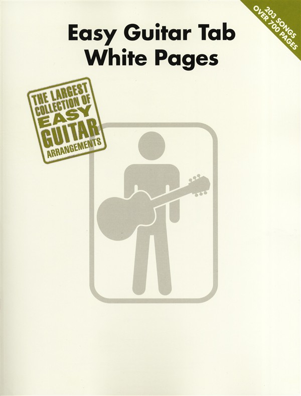 Easy Guitar Tab White Pages