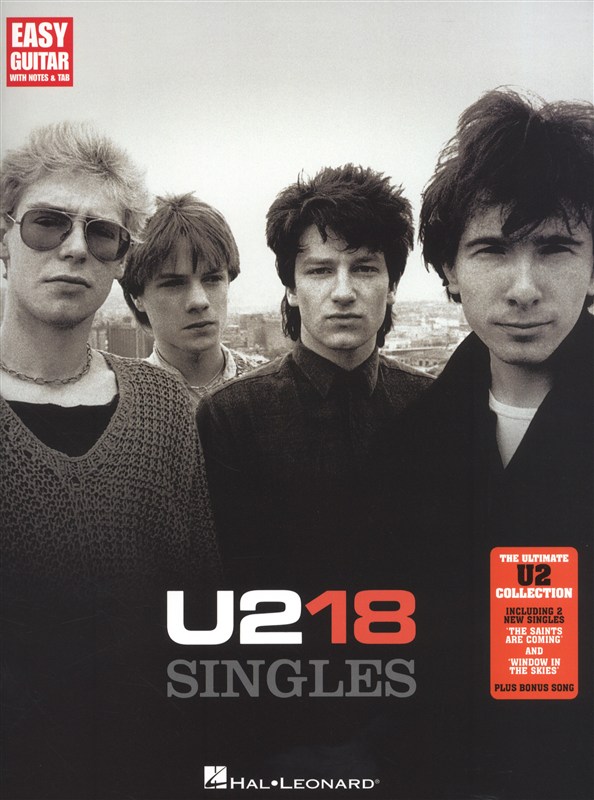 U2: 18 Singles (Easy Guitar)