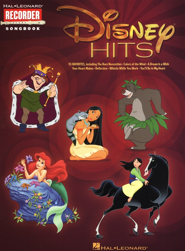 Disney Hits For Recorder