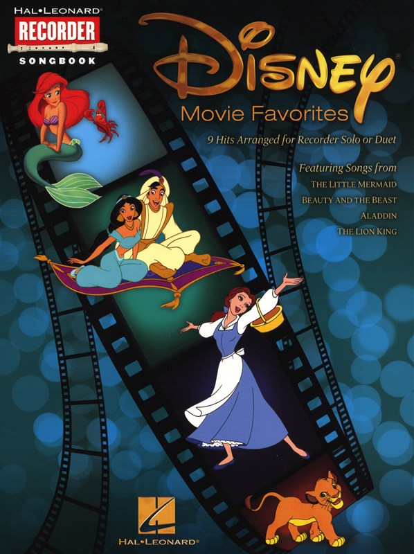 Disney Movie Favourites (Recorder)