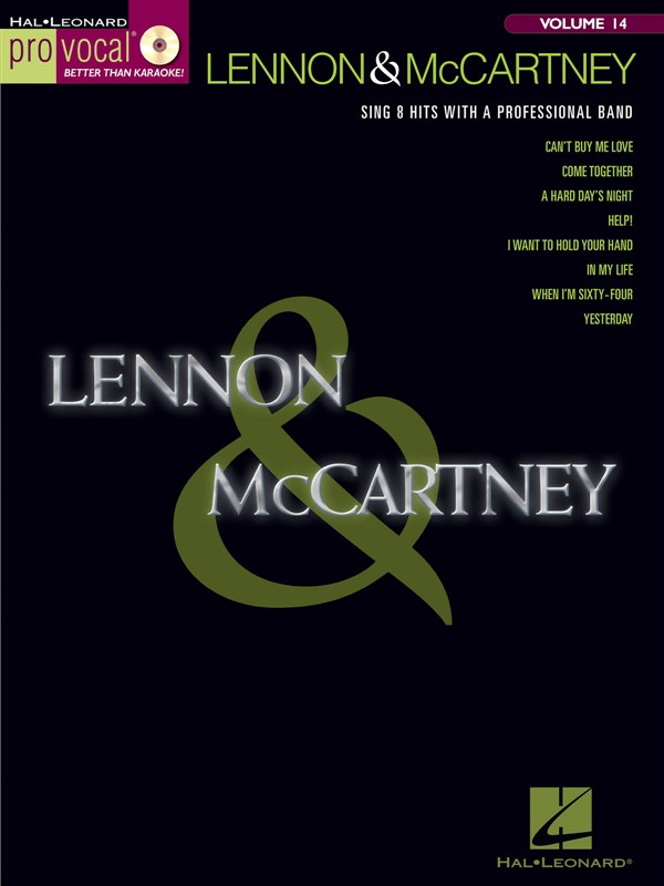 Pro Vocal Volume 14: Lennon And McCartney