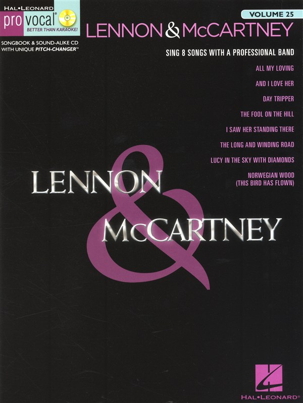 Pro Vocal Volume 25: Lennon & McCartney