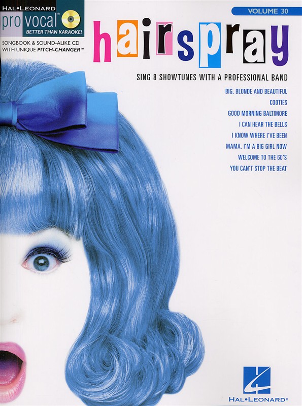 Pro Vocal Volume 30: Hairspray