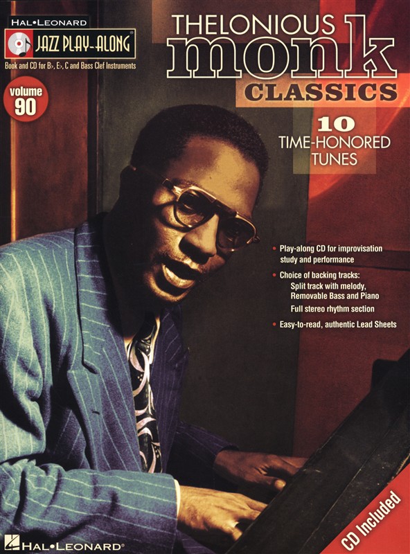 Jazz Play-Along Volume 90: Thelonious Monk Classics