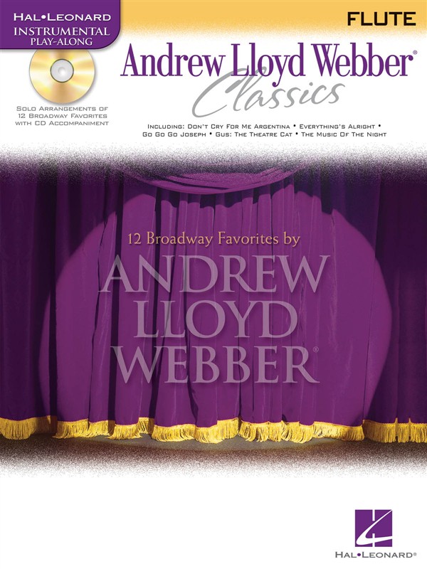 Instrumental Play-Along: Andrew Lloyd Webber Classics (Flute)