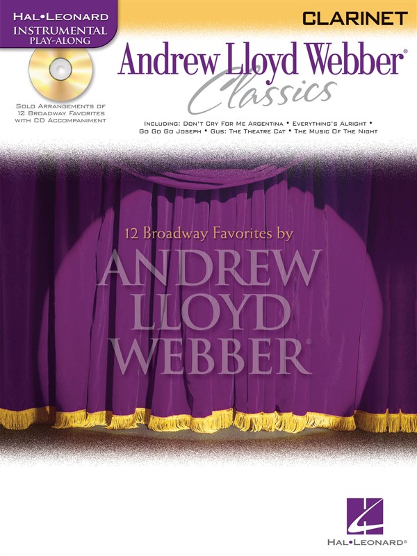 Instrumental Play-Along: Andrew Lloyd Webber Classics (Clarinet)