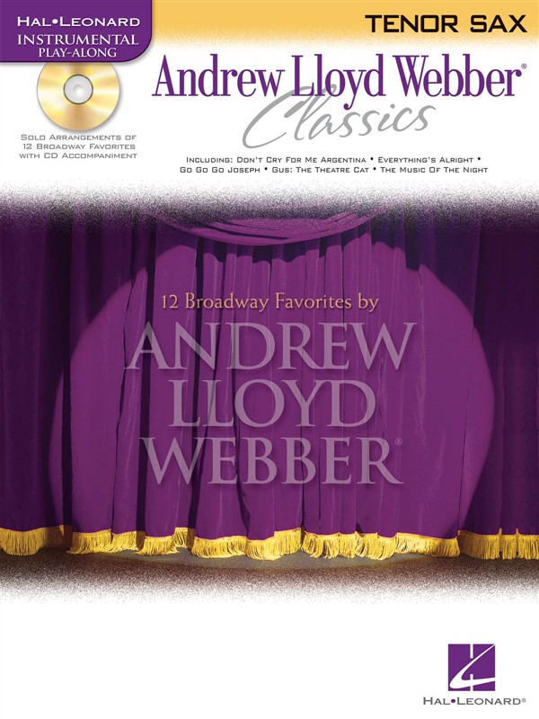 Instrumental Play-Along: Andrew Lloyd Webber Classics (Tenor Saxophone)