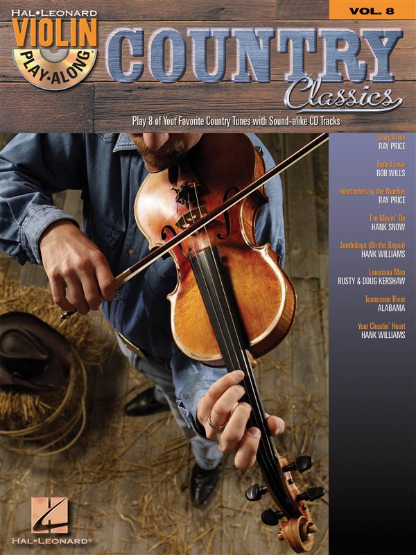 Violin Play-Along Volume 8: Country Classics