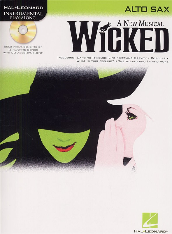 Hal Leonard Instrumental Play-Along: Wicked (Alto Saxophone)