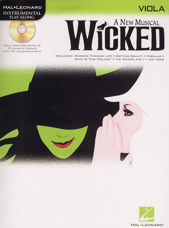 Hal Leonard Instrumental Play-Along: Wicked (Viola)