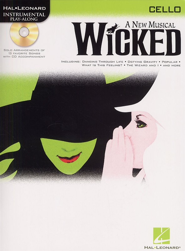 Hal Leonard Instrumental Play-Along: Wicked (Cello)