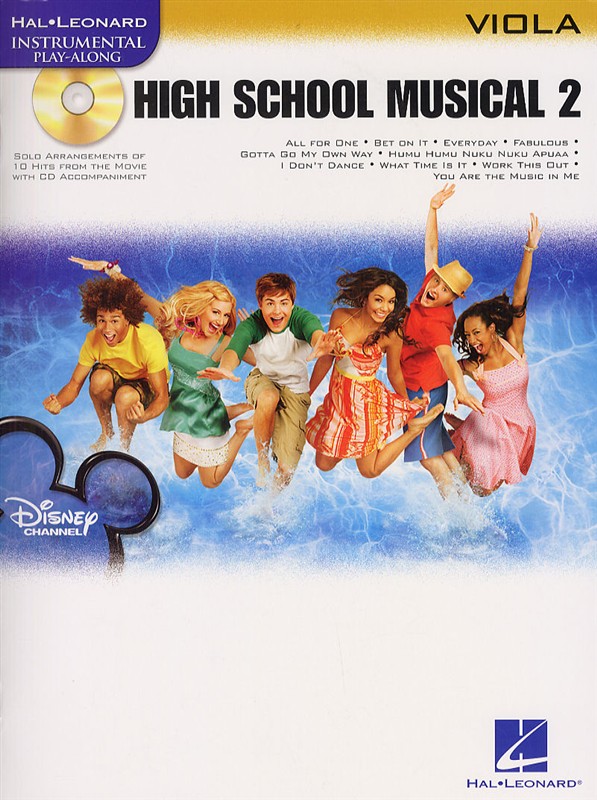 Hal Leonard Instrumental Play-Along: High School Musical 2 (Viola)