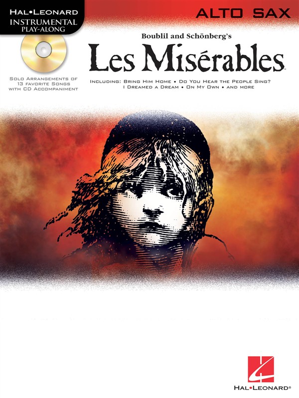 Les Miserables Play-Along Pack - Alto Sax