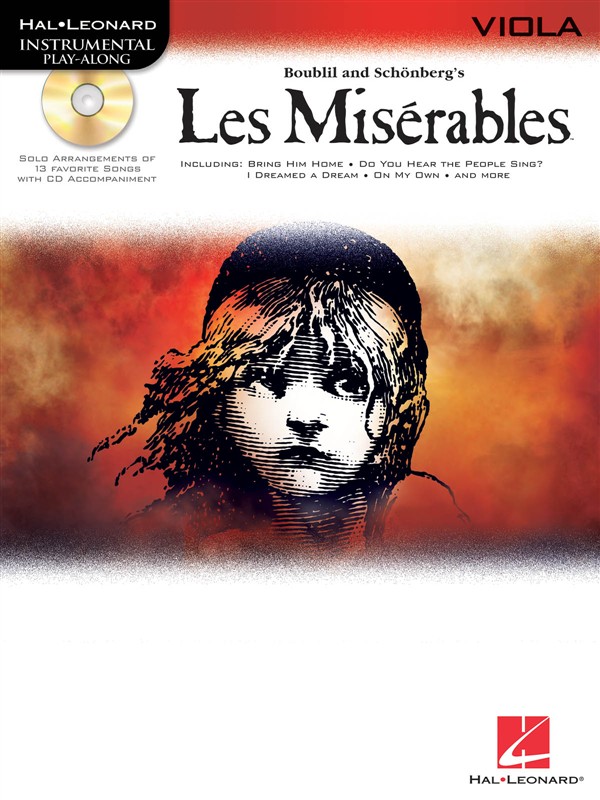 Les Miserables Play-Along Pack - Viola