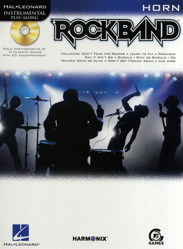 Hal Leonard Instrumental Play-Along: Rock Band (Horn)