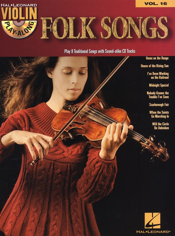 Violin Play-Along Volume 16: Folk Songs