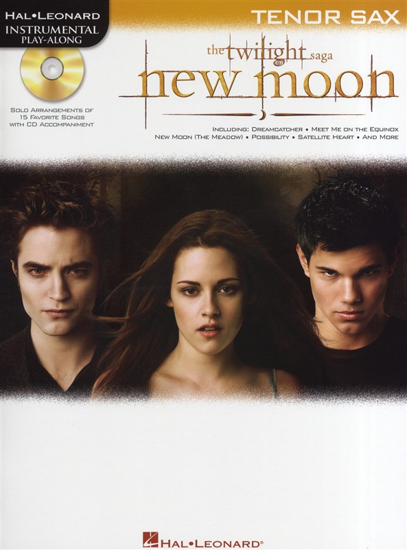 Hal Leonard Instrumental Play-Along: Twilight - New Moon (Tenor Saxophone)