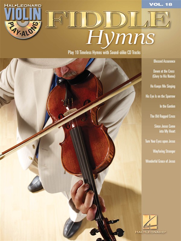 Violin Play-Along Volume 18: Fiddle Hymns