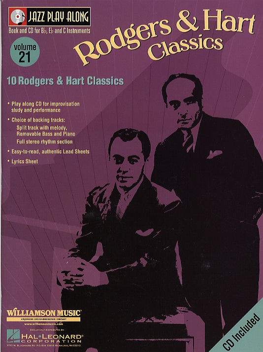 Jazz Play Along: Volume 21 - Rodgers And Hart Classics