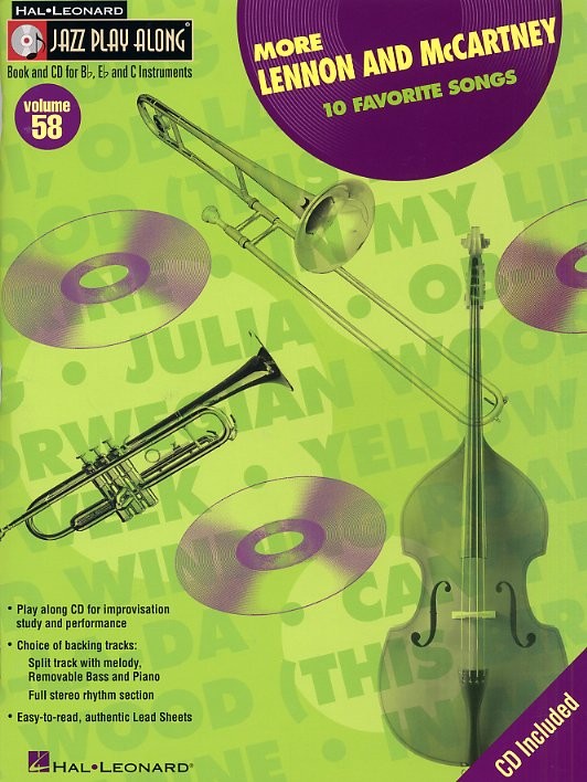 Jazz Play Along: Volume 58 - More Lennon And McCartney