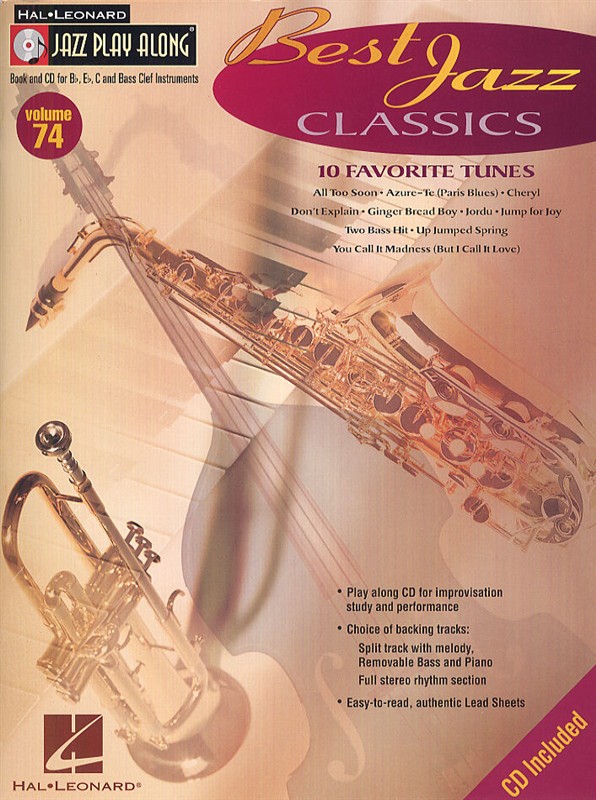 Jazz Play-Along Volume 74: Best Jazz Classics