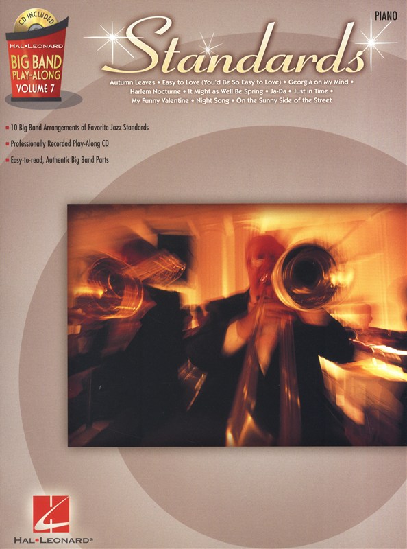 Big Band Play-Along Volume 7: Standards - Piano