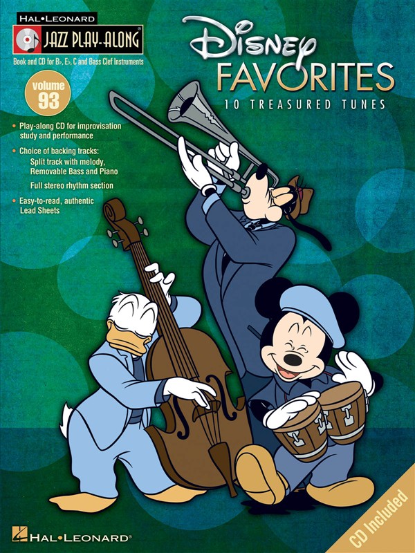 Jazz Play-Along Volume 93: Disney Favourites