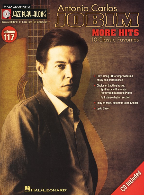 Jazz Play-Along Volume 117: Antonio Carlos Jobim - More Hits