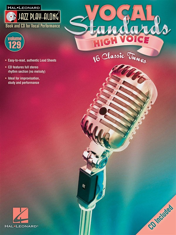 Jazz Play-Along Volume 129: Vocal Standards (High Voice)