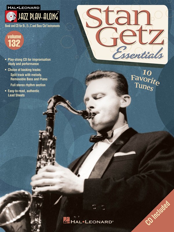 Jazz Play-Along Volume 132: Stan Getz Essentials